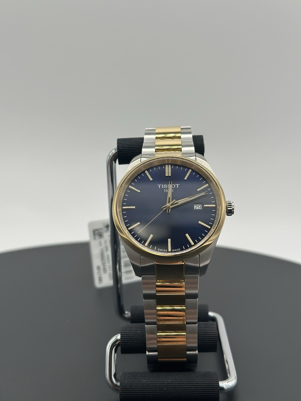 Tissot PR 100 Blue Dial Two-Tone Quartz Men's Watch T1504102204100