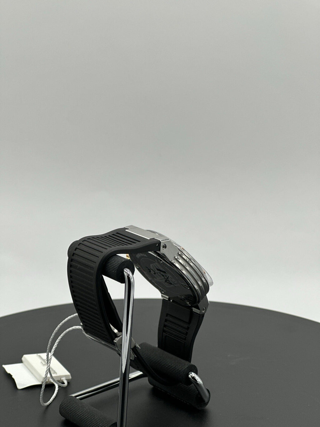 Salvatore Ferragamo F-80 44 mm Silver Stainless Steel with Black Rubber $1,195