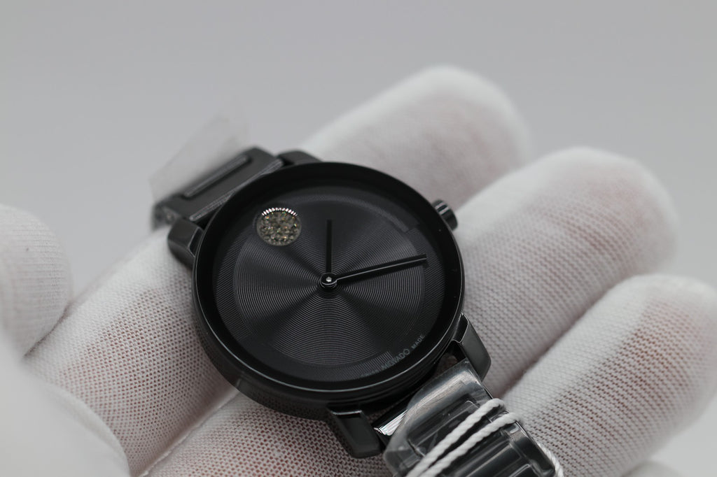 Movado Bold Evolution 2.0 Women's Black Ceramic Quartz Watch 3601235