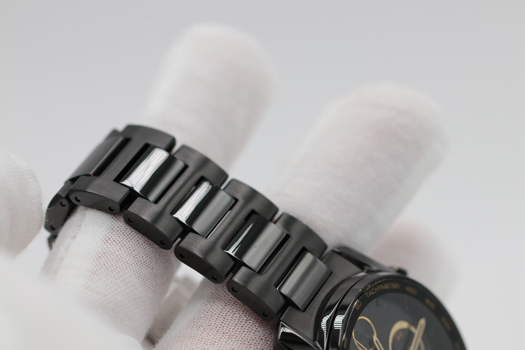 Movado BOLD Verso Chronograph Black Ion-Plated Bracelet Watch | 44mm | 3600906