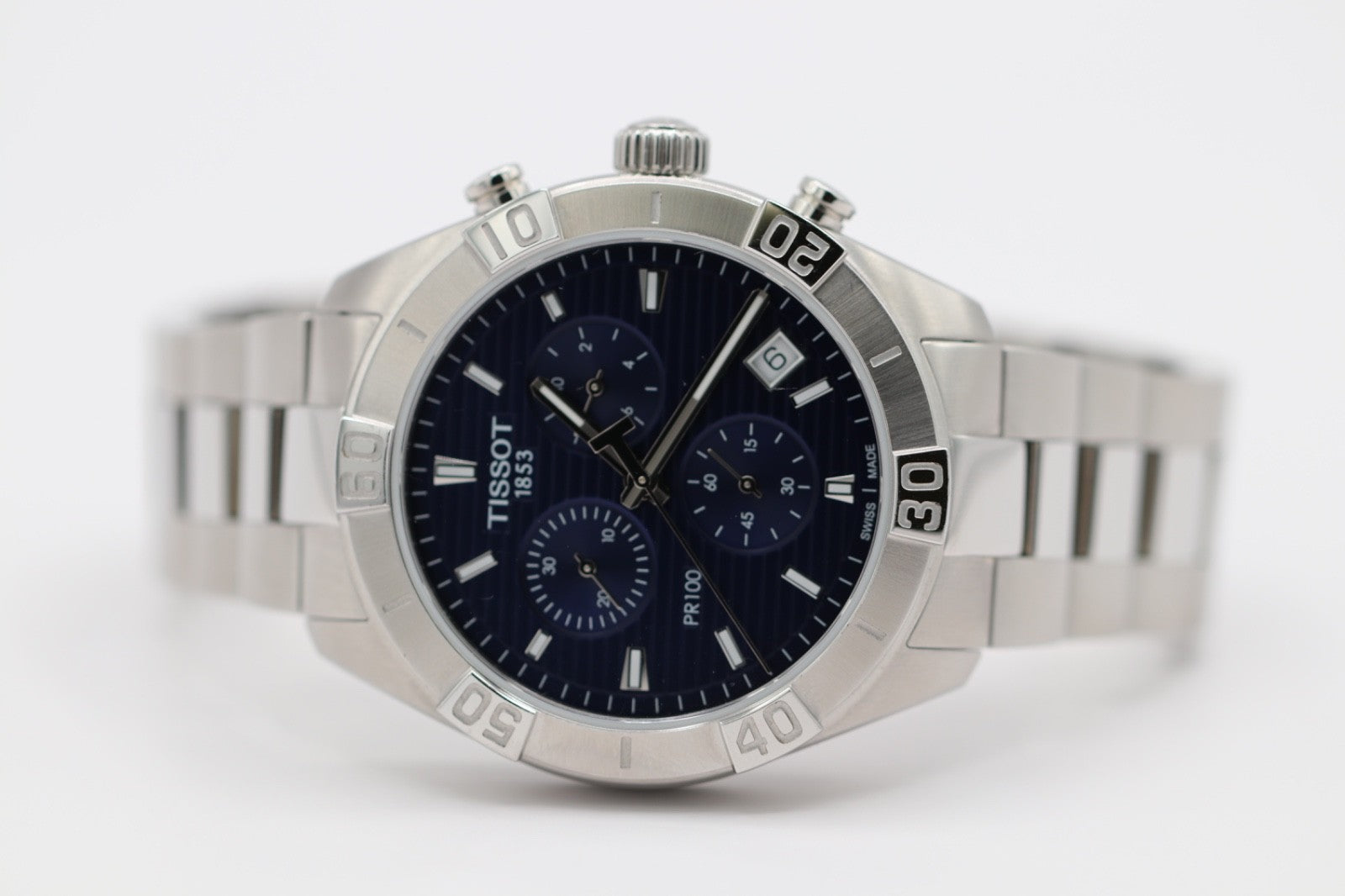 Tissot PR 100 Chrono Steel Watch T101.617.11.041.00