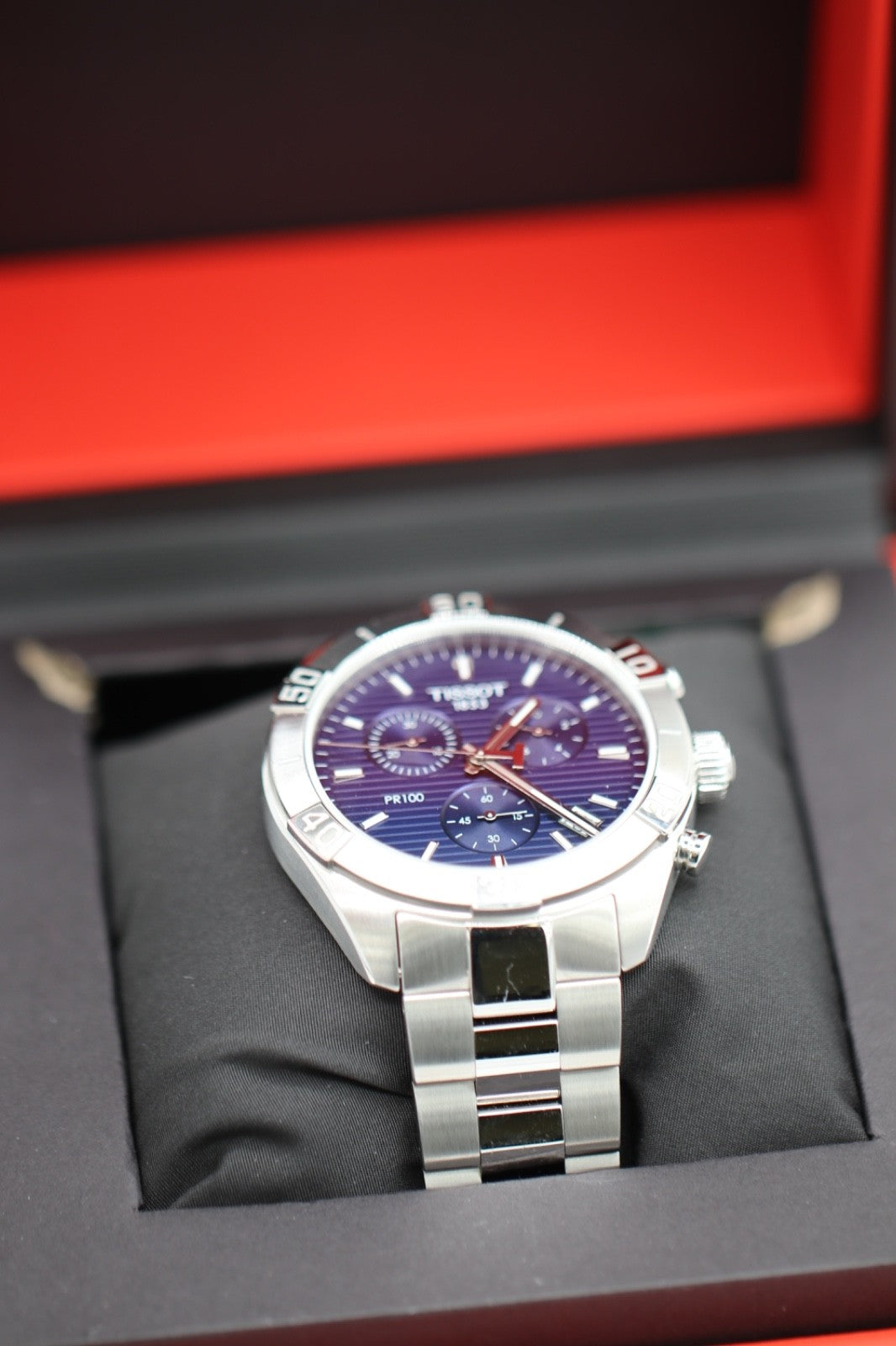 Tissot PR 100 Chrono Steel Watch T101.617.11.041.00