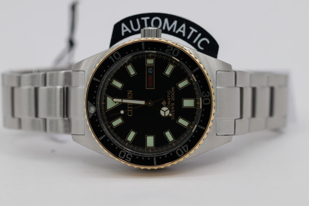 Citizen Promaster Mechanical Diver 41mm Silver Stainless Steel NY0125-83E