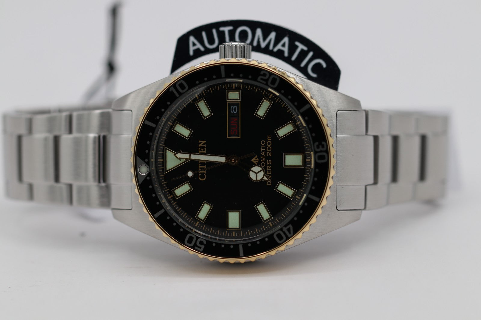Citizen Promaster Mechanical Diver 41mm Silver Stainless Steel NY0125-83E