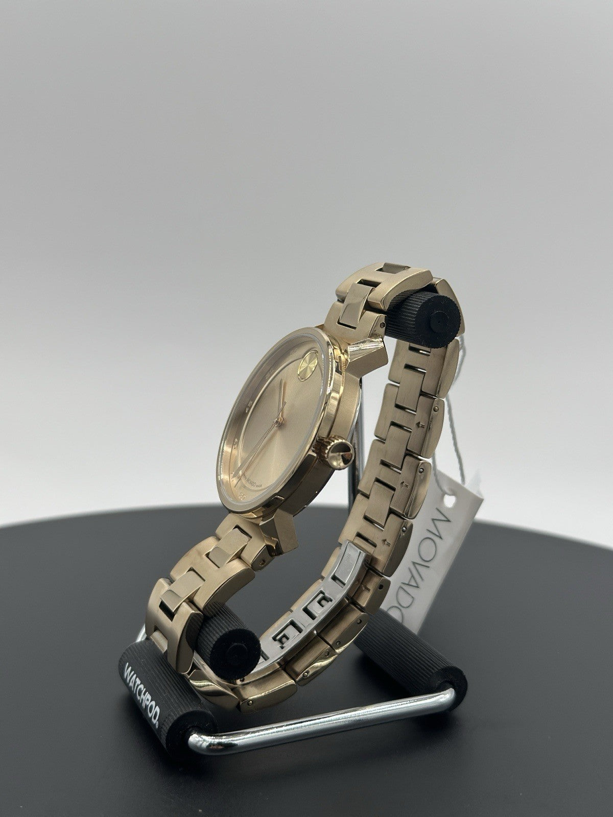 Movado 3600912 Men's New Bold Access Gold-Tone Dial Quartz Watch