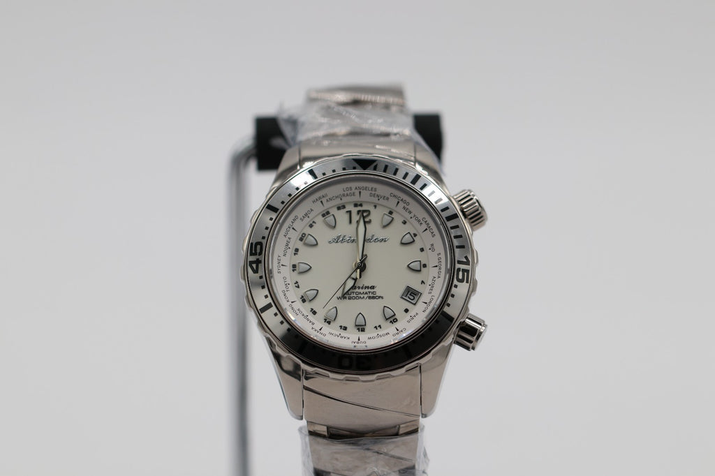 Abingdon Co. Women's Marina Diver's Multifunctional Titanium Bracelet  40mm