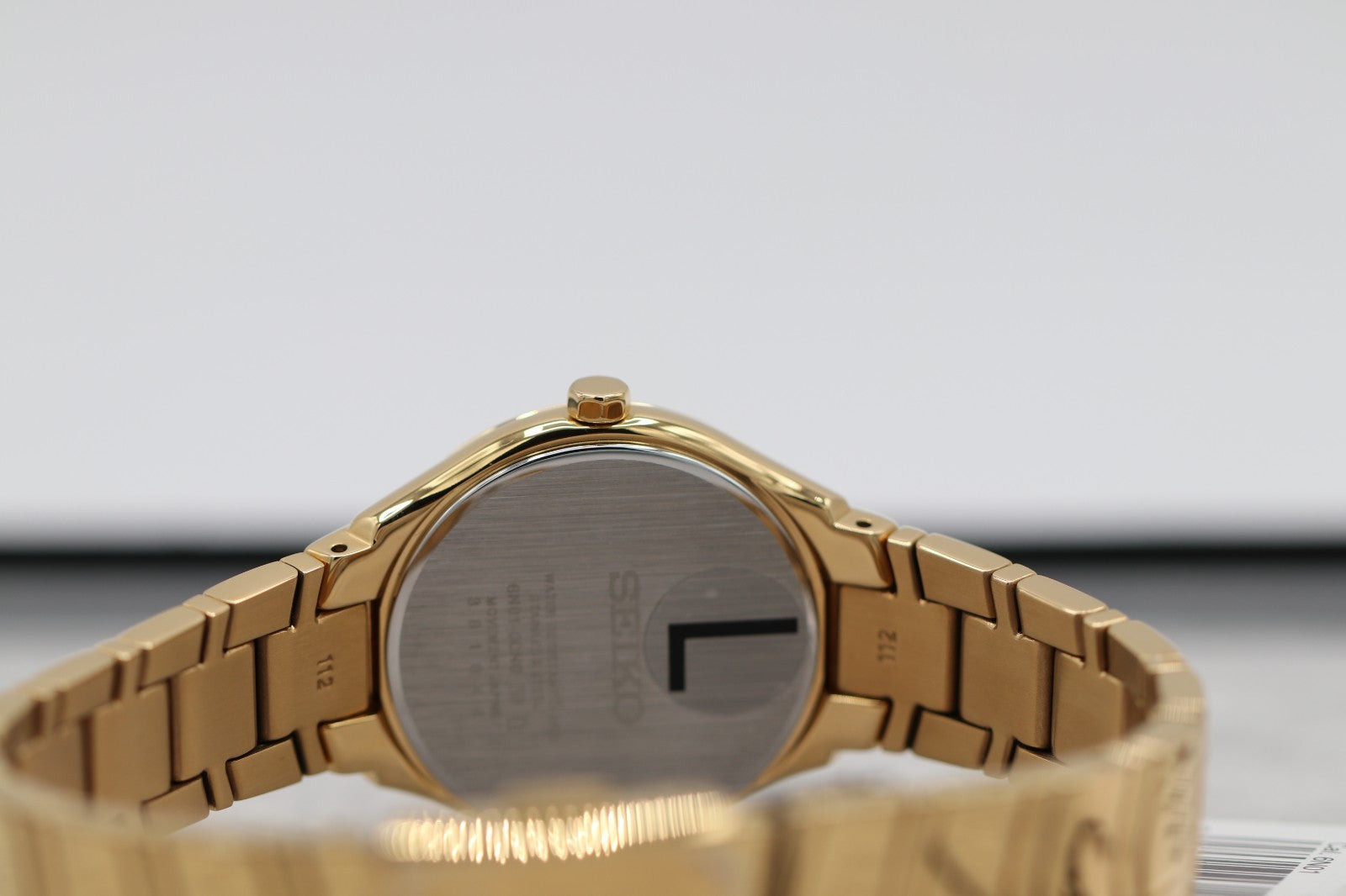 Seiko SUR552 Essentials 30 mm Stainless Steel Gold Finish Quartz Women's Watch