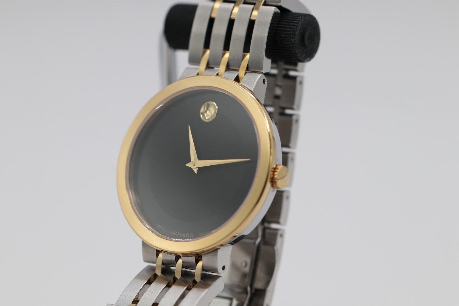 Movado Esperanza Black Museum Men's Watch  39mm 607058