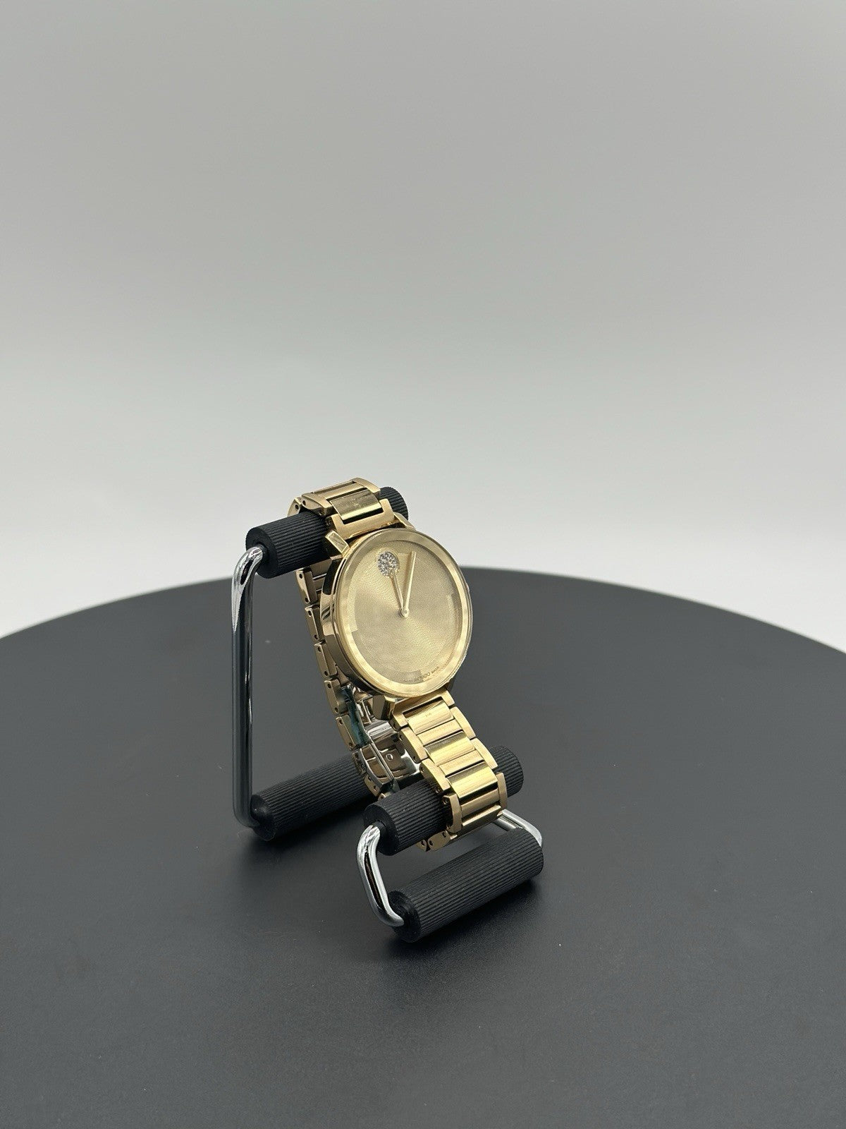 Movado Women's Watch 3601106 Bold Swiss Quartz Gold Dial Stainless Steel 34mm