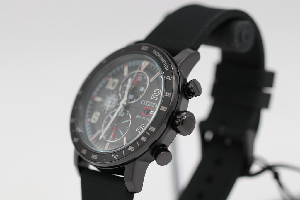 Citizen StarWars Darth Vader Eco-Drive Chrono Mens Watch CA0764-08W / MSRP $425