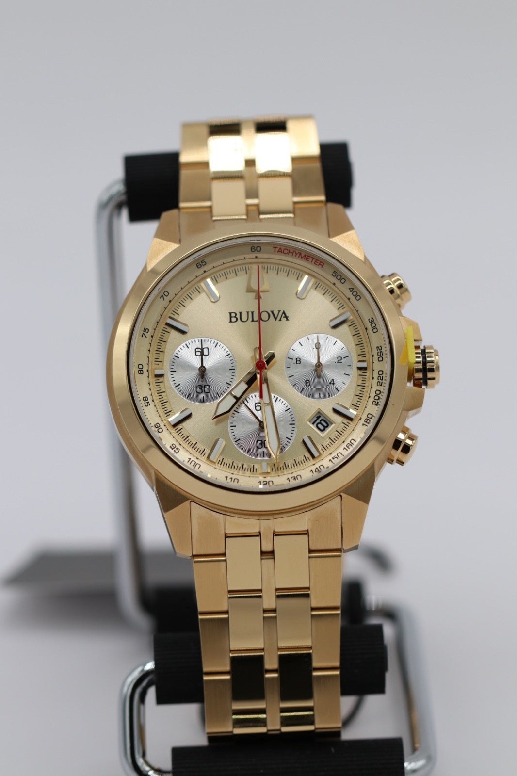 Bulova 97B217 Classic Chronograph Stainless Steel Quartz Men's Watch