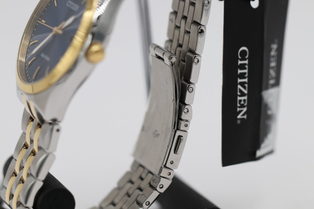 Citizen Corso Eco-Drive Blue Dial Two-tone Men's Watch BM7334-58L | MSRP $350