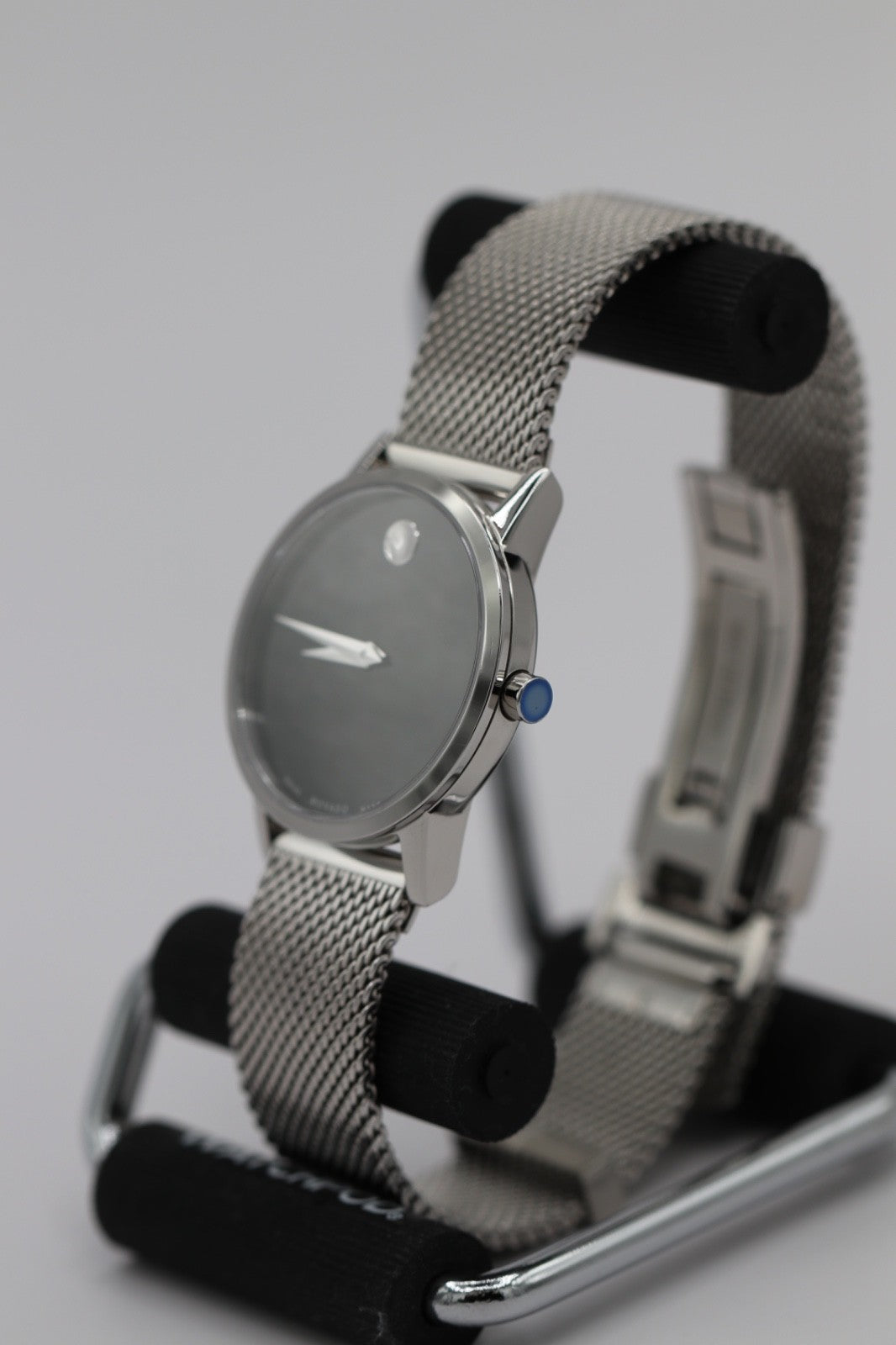 Movado Museum Women's Watch-Swiss Quartz, SS Mesh Bracelet 28mm 0607220