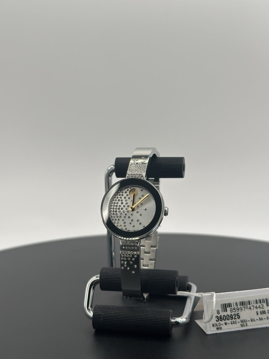 Movado Bold Women's Crystals Stainless Steel Quartz Watch 3600925