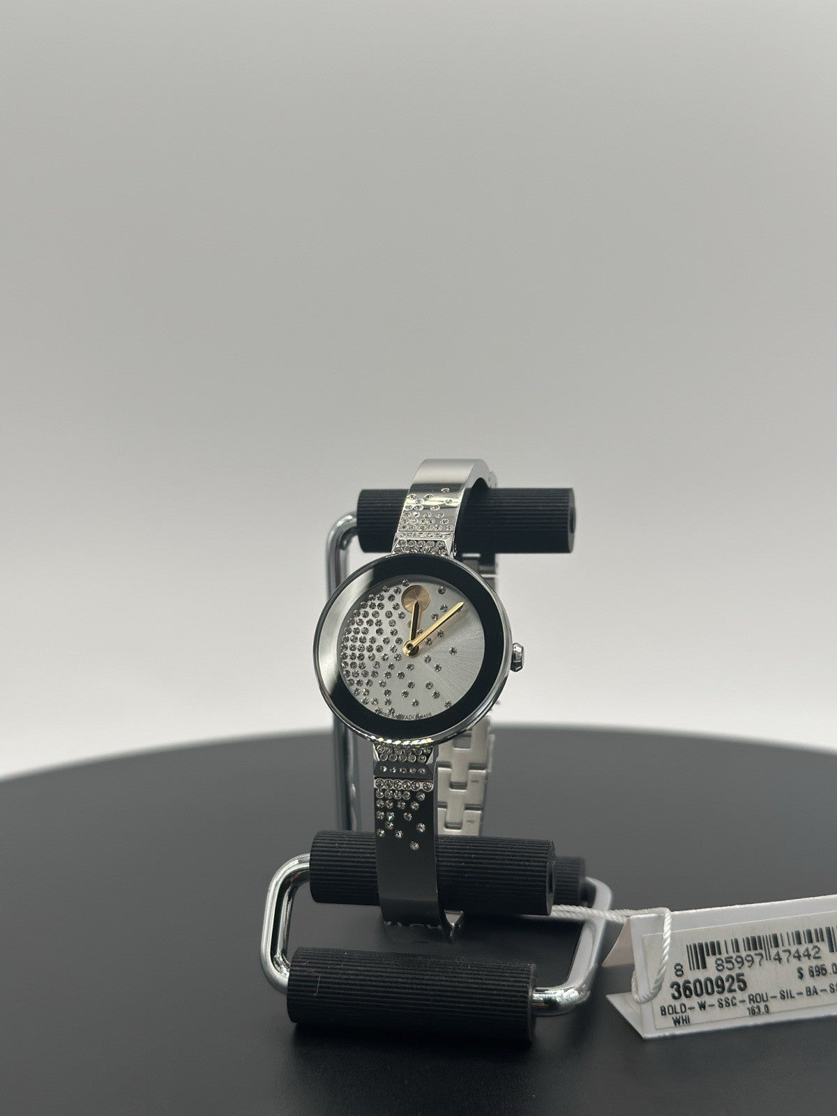 Movado Bold Women's Crystals Stainless Steel Quartz Watch 3600925