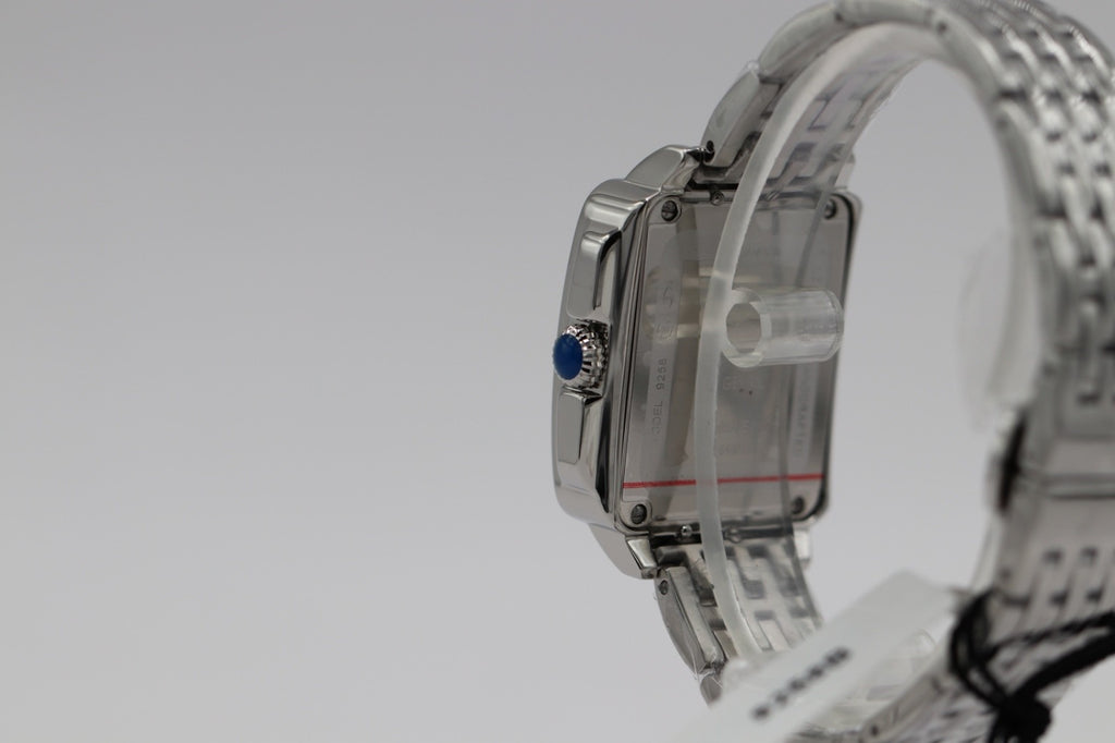 GV2 by Gevril Women's Watch 9258B Swiss Quartz Mother of Pearl Dial Silver Steel