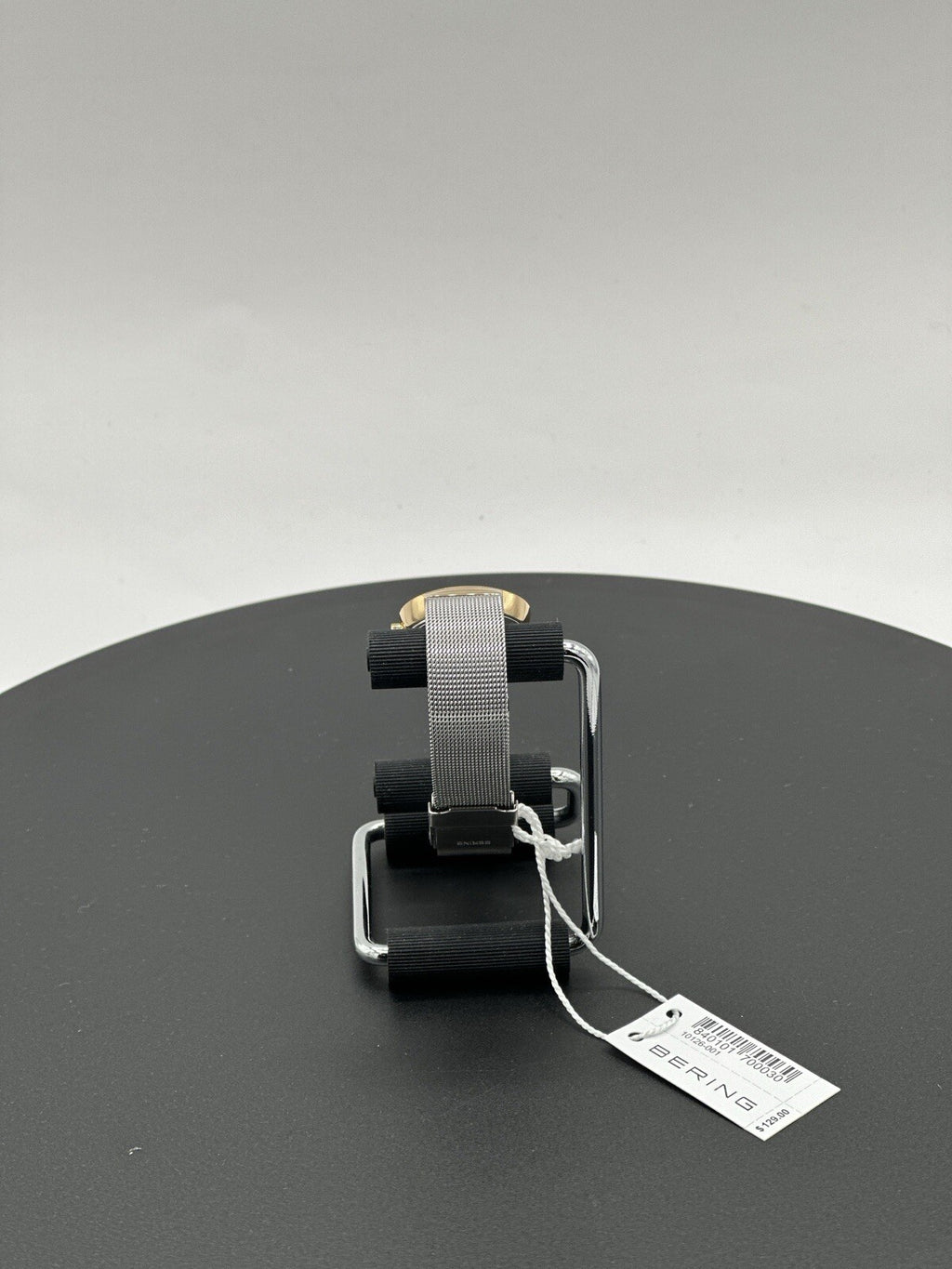 Bering Time Classic Ladies Gold-Plated Mesh Watch 10126-001 (Women's)