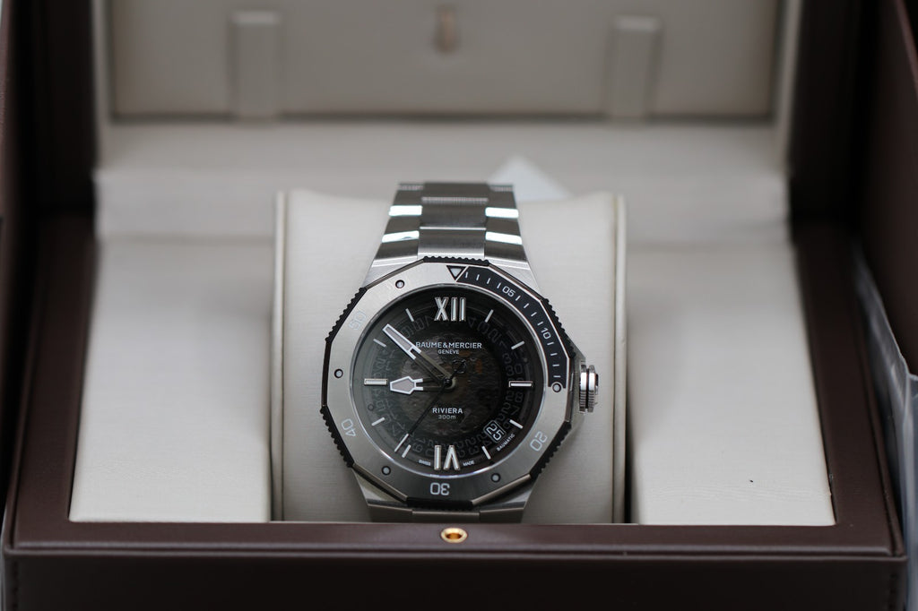 Baume et Mercier Riviera Automatic Grey Dial Men's Watch M0A10717