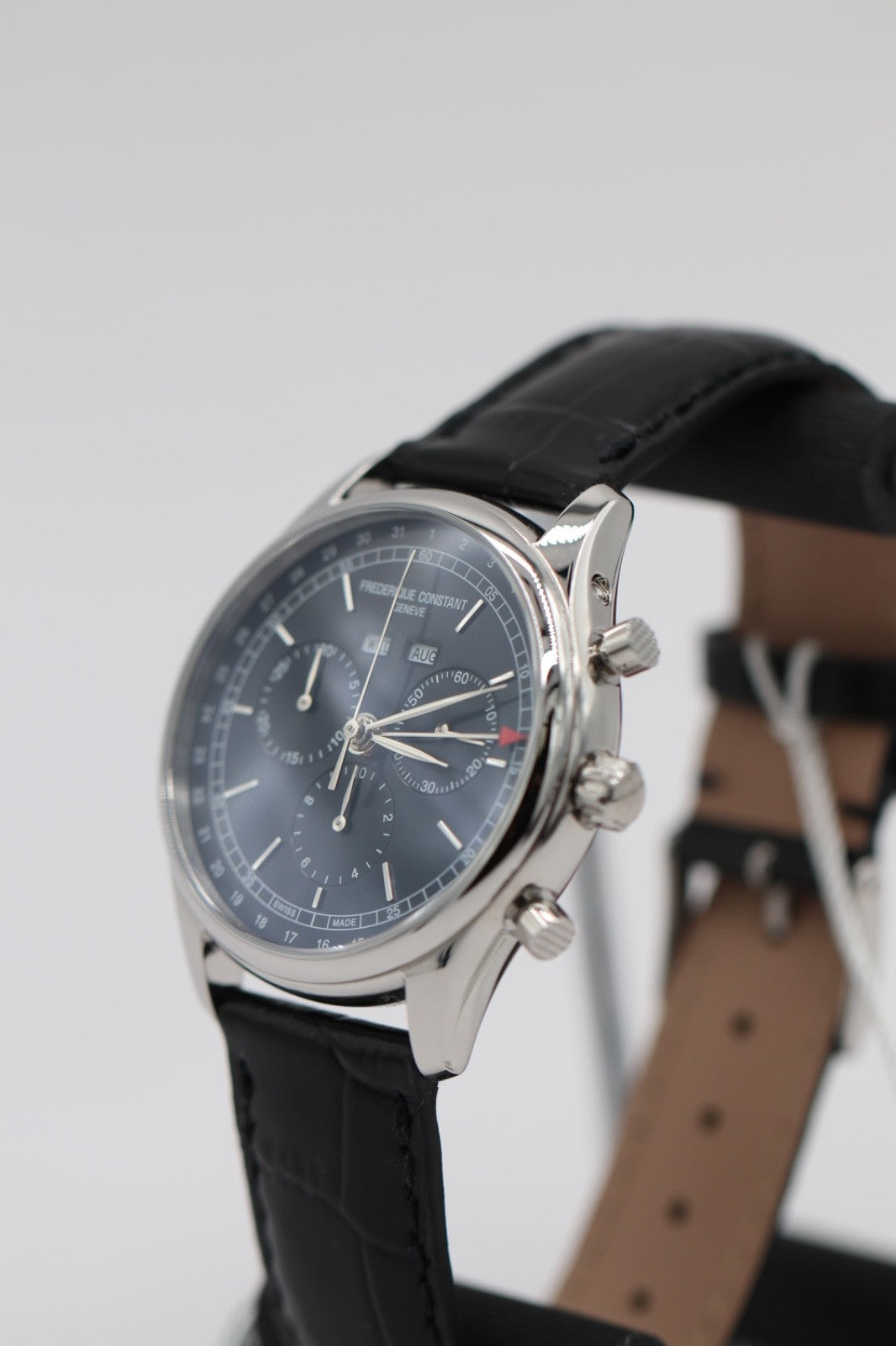 Frederique Constant Classics Chronograph Quartz Blue Dial Men's Watch FC-296N5B6