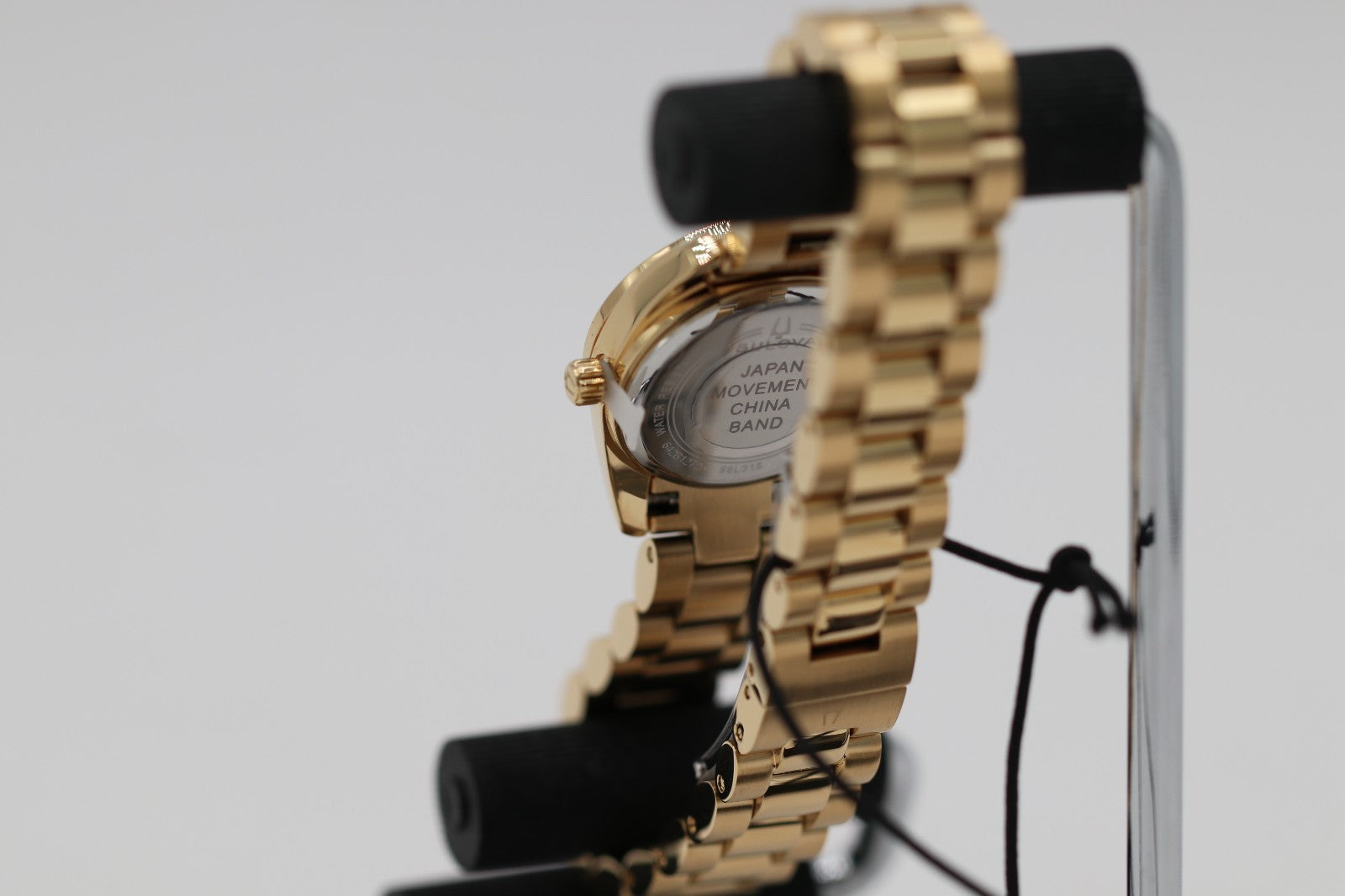 Bulova 98L315 Crystal Pave Gold-Tone Women's Dress Watch - MSRP $249