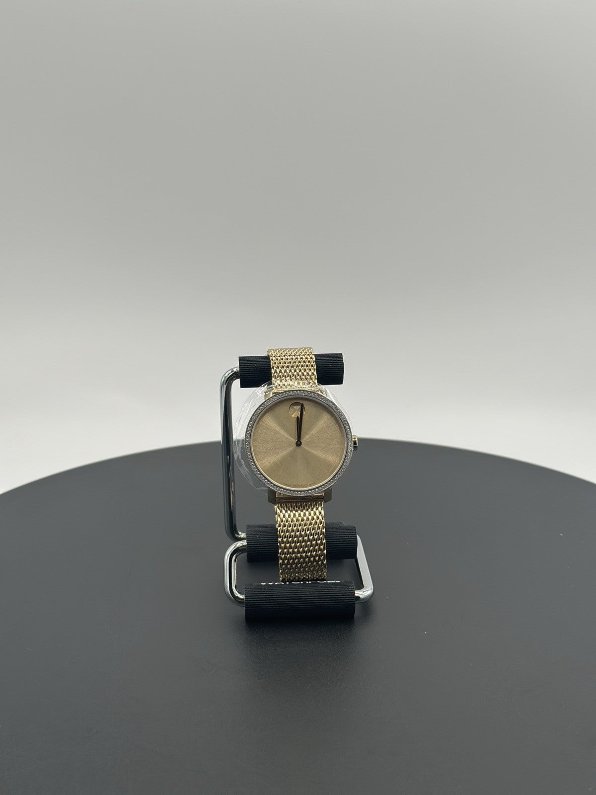 Movado Women's Watch 3600841 Bold Swiss Quartz Gold Dial Stainless Steel 34mm