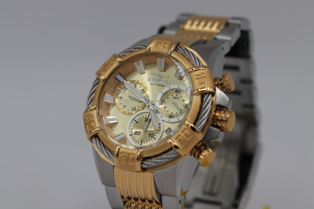Invicta Bolt Men's Chronograph Two-Tone Stainless Steel Quartz Watch 25864