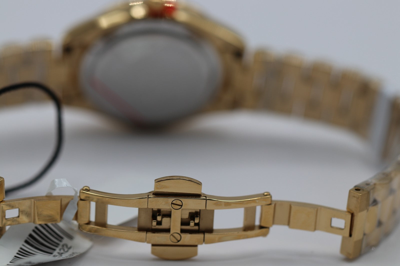 GV2 by Gevril Womens 12422B Turin Diamond MOP Dial IPYG Steel Swiss Quartz Watch