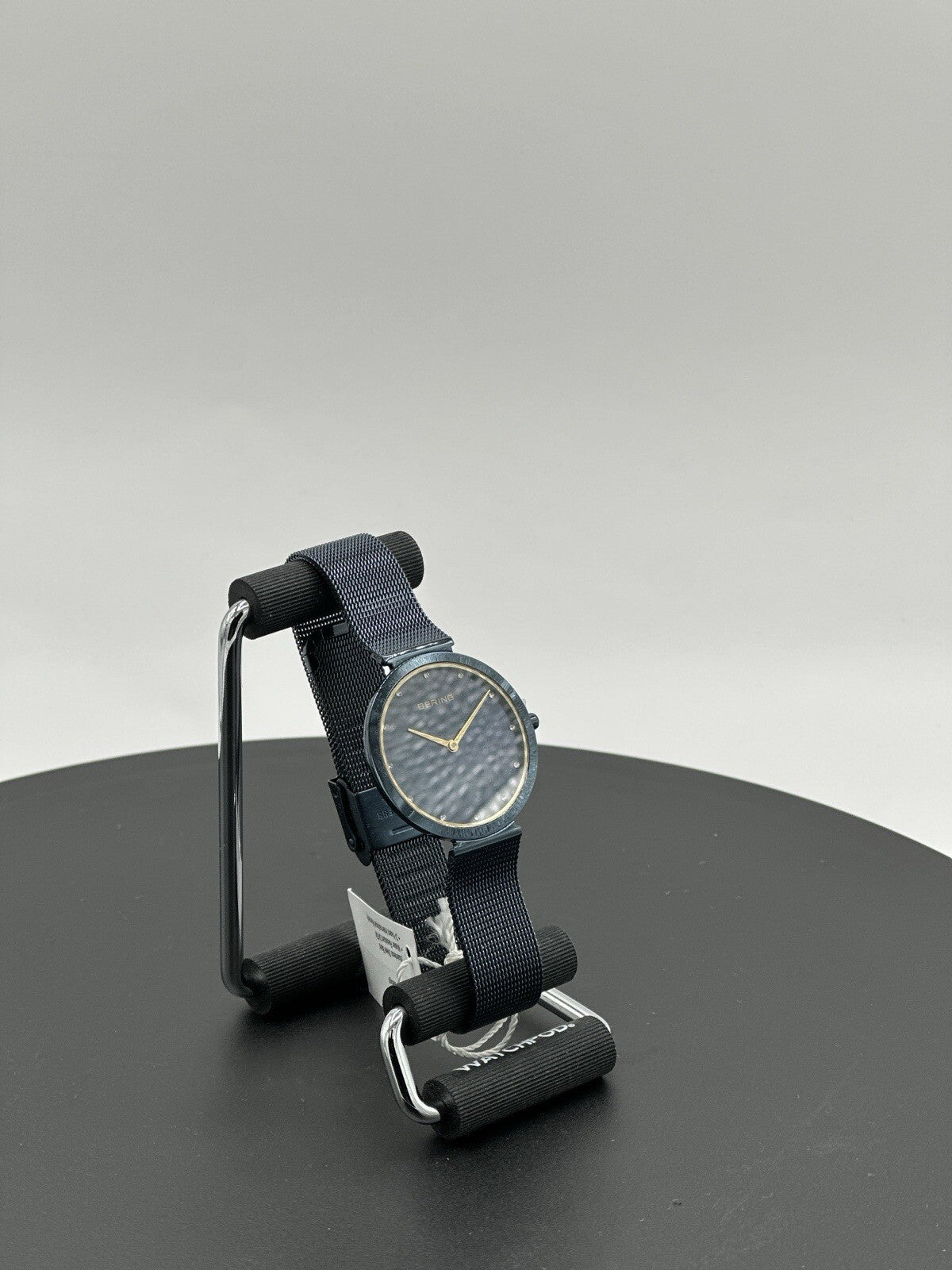 Bering Classic Women's 32mm Crystal Accent Blue MOP Dial Watch NEW 18132-399