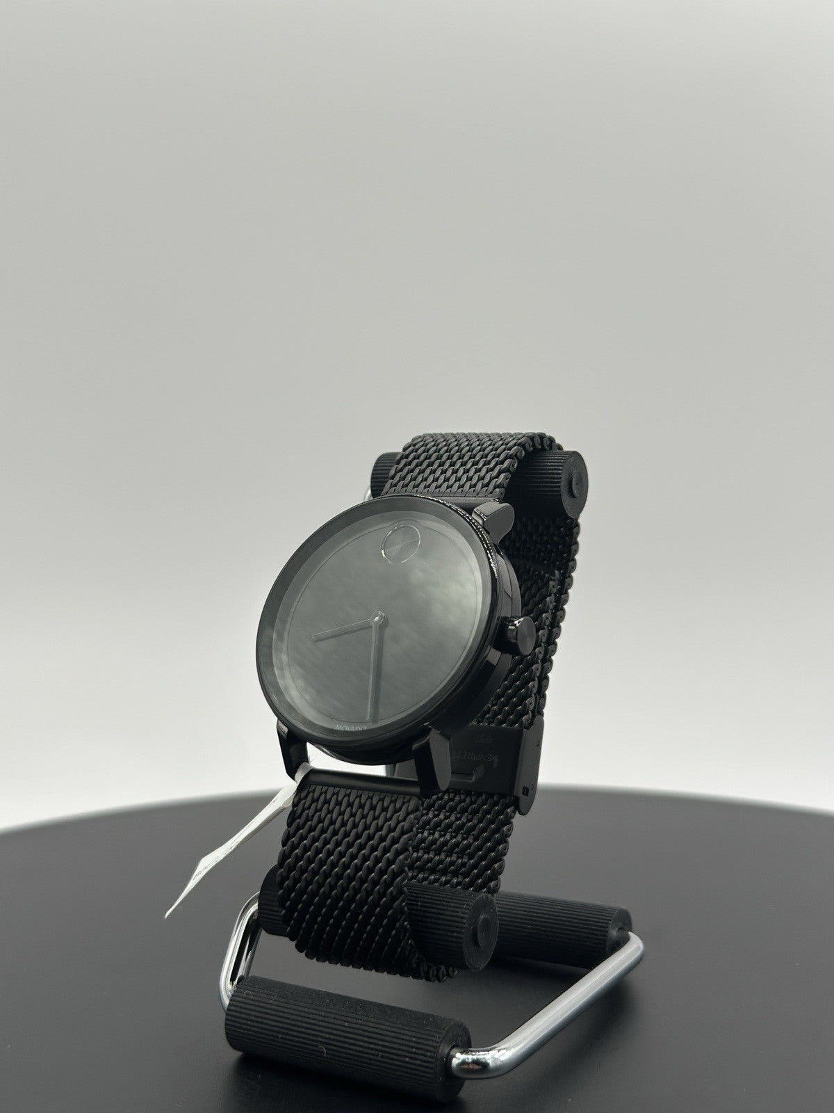 NEW Movado BOLD Evolution Black Ion Plated 40mm Watch Mesh Band 3600792
