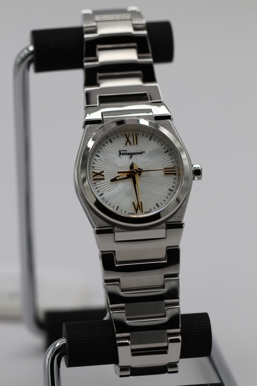 Ferragamo Women's SFYG00121 Vega Pair Quartz Stainless Steel Swiss Watch