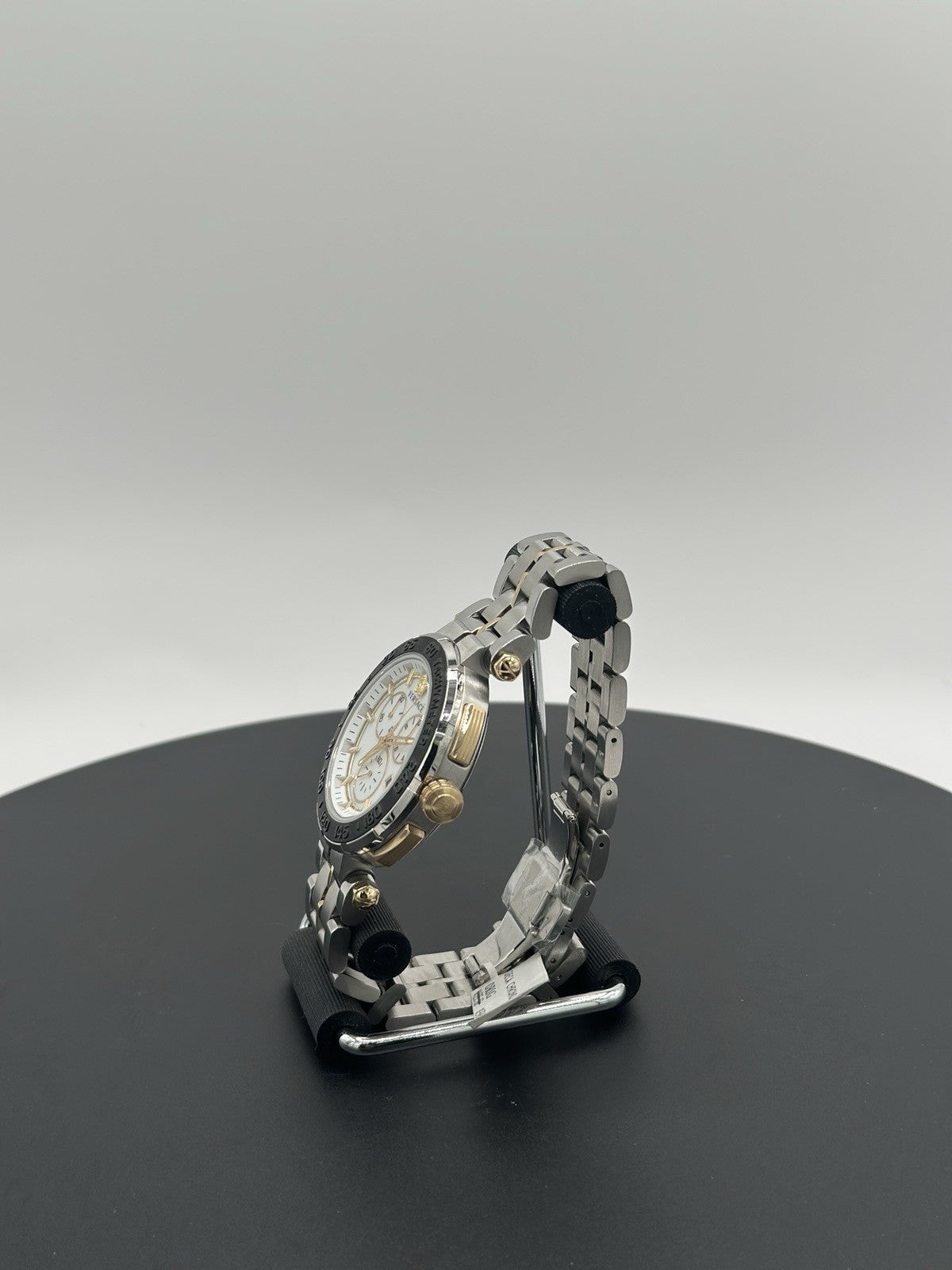 Versace Wristwatch GRECA CHRONO Chronograph Silver dial Stainless steel NEW