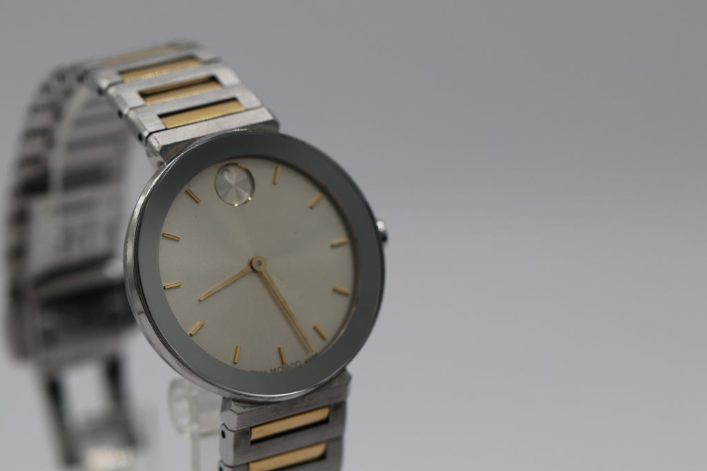 Movado BOLD Horizon 3601091 Taupe Dial Stainless Steel 34MM Ladies Watch