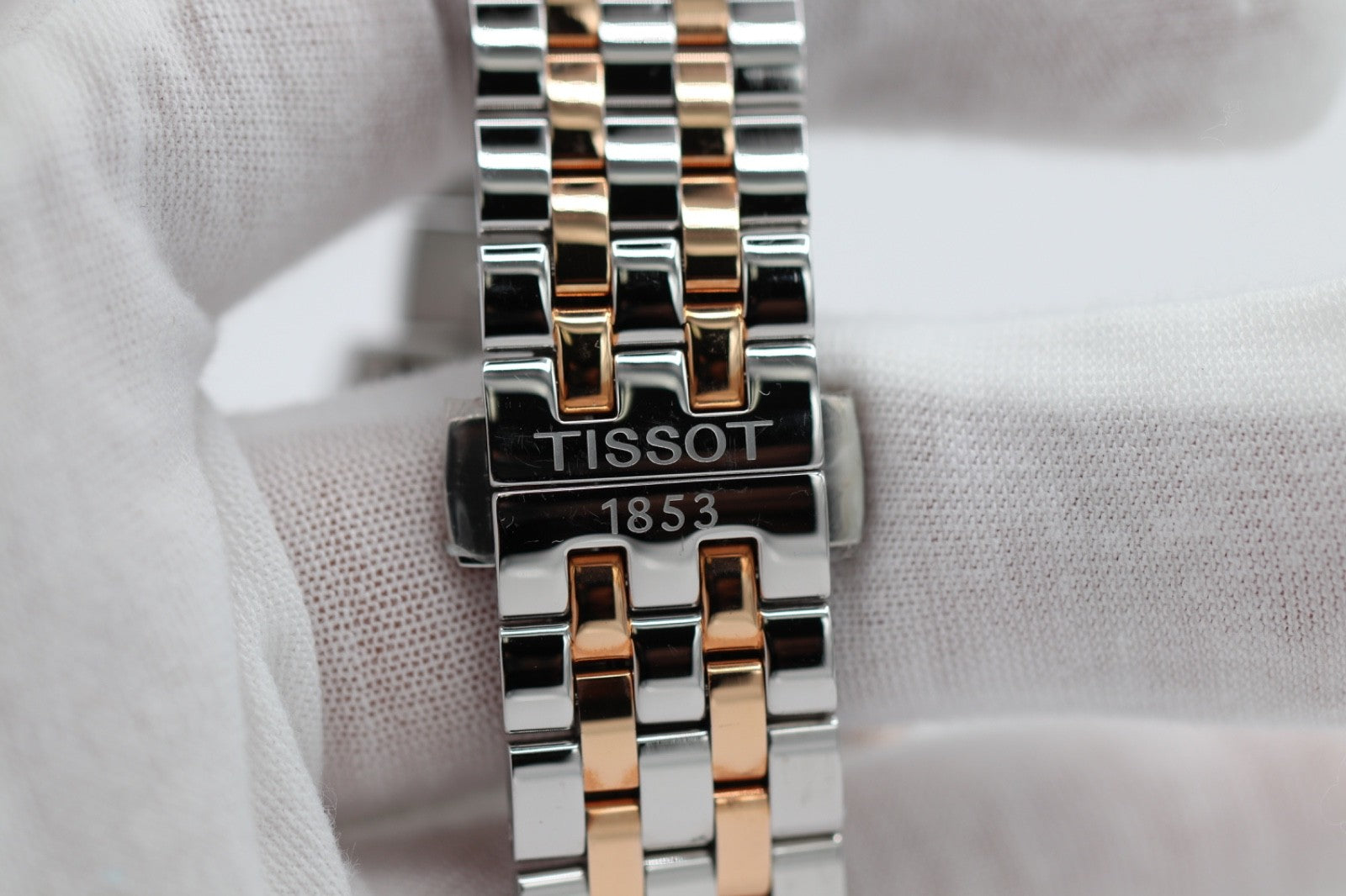 Tissot Carson Premium Rose Gold White Dial 41m Mens Watch T1224172201100