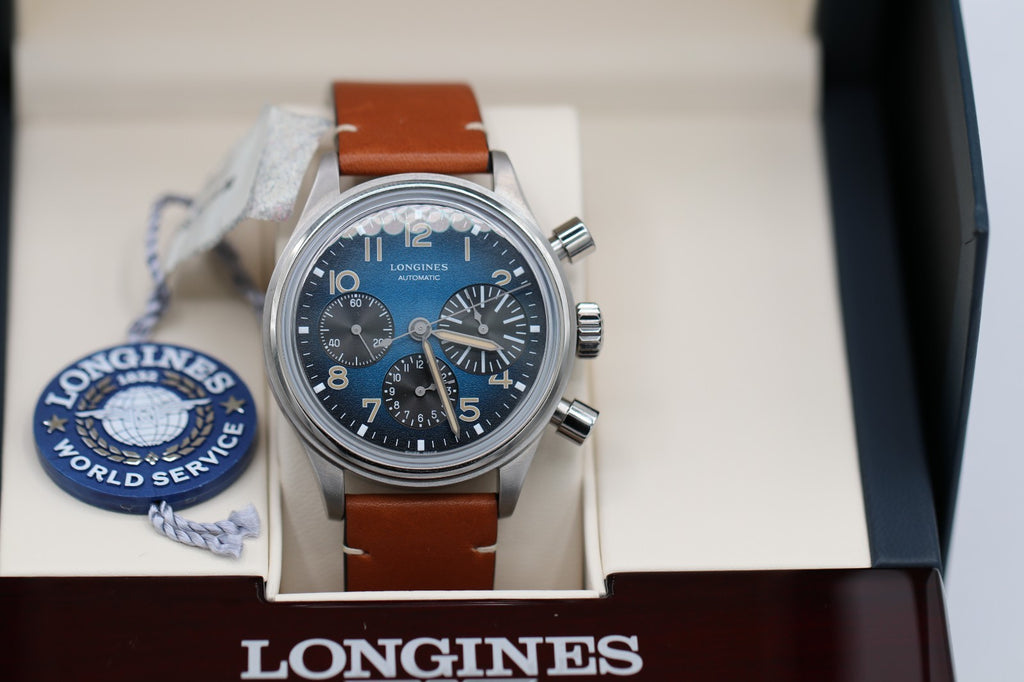 Longines Avigation Bigeye Chronograph Automatic Titanium Men's Watch L28161932