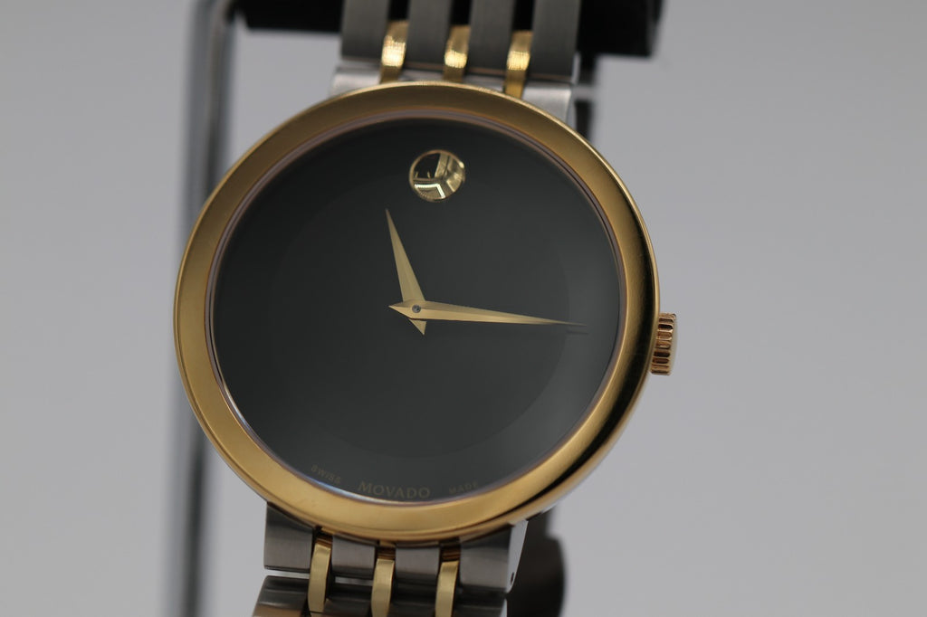 Movado Esperanza Black Museum Men's Watch  39mm 607058