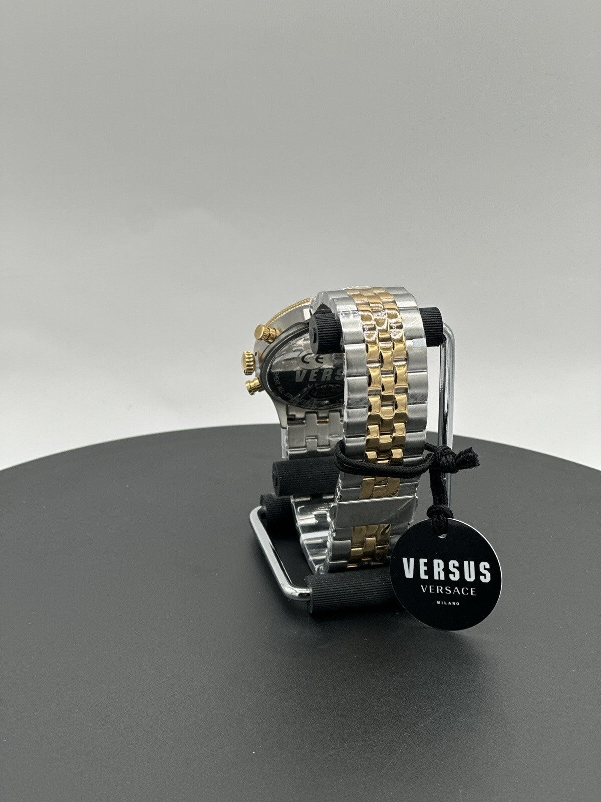 Versus Versace Mens Colonne Chrono  GOLD 44mm Bracelet Fashion Watch VSP970421