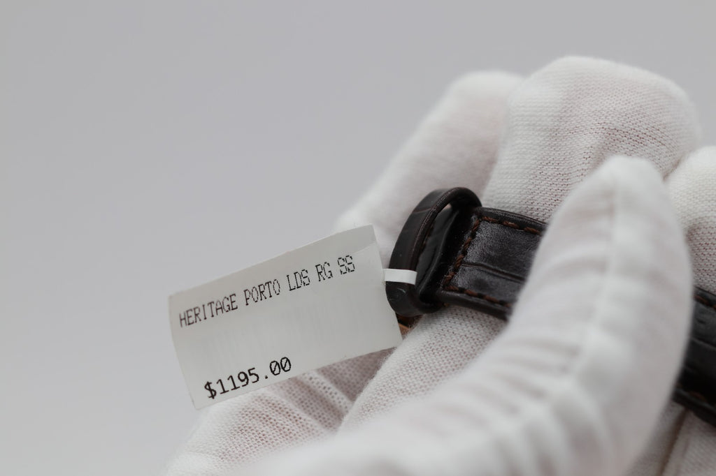 Tissot T1285053601200 Unisex Watch Analog Display Manual Movement Leather Band