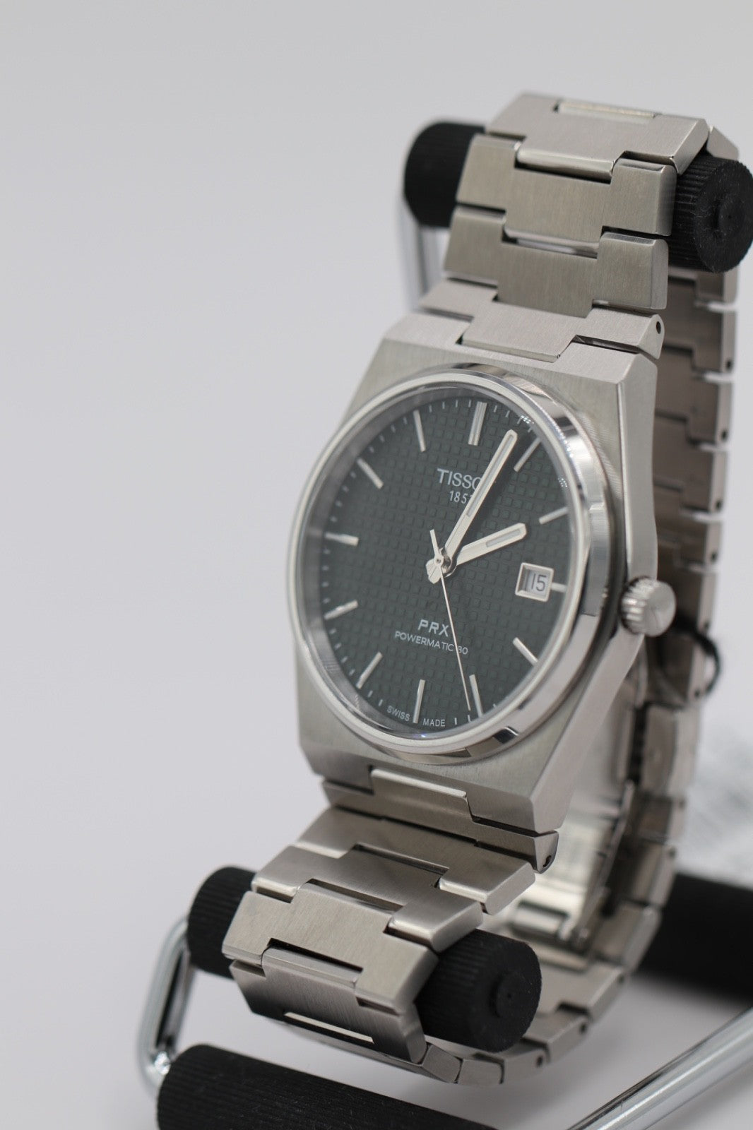 Tissot PRX T1374071109100 Powermatic 80 Automatic Watch Green Dial