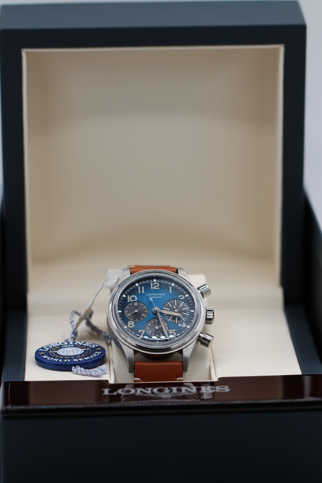 Longines Avigation Bigeye Chronograph Automatic Titanium Men's Watch L28161932