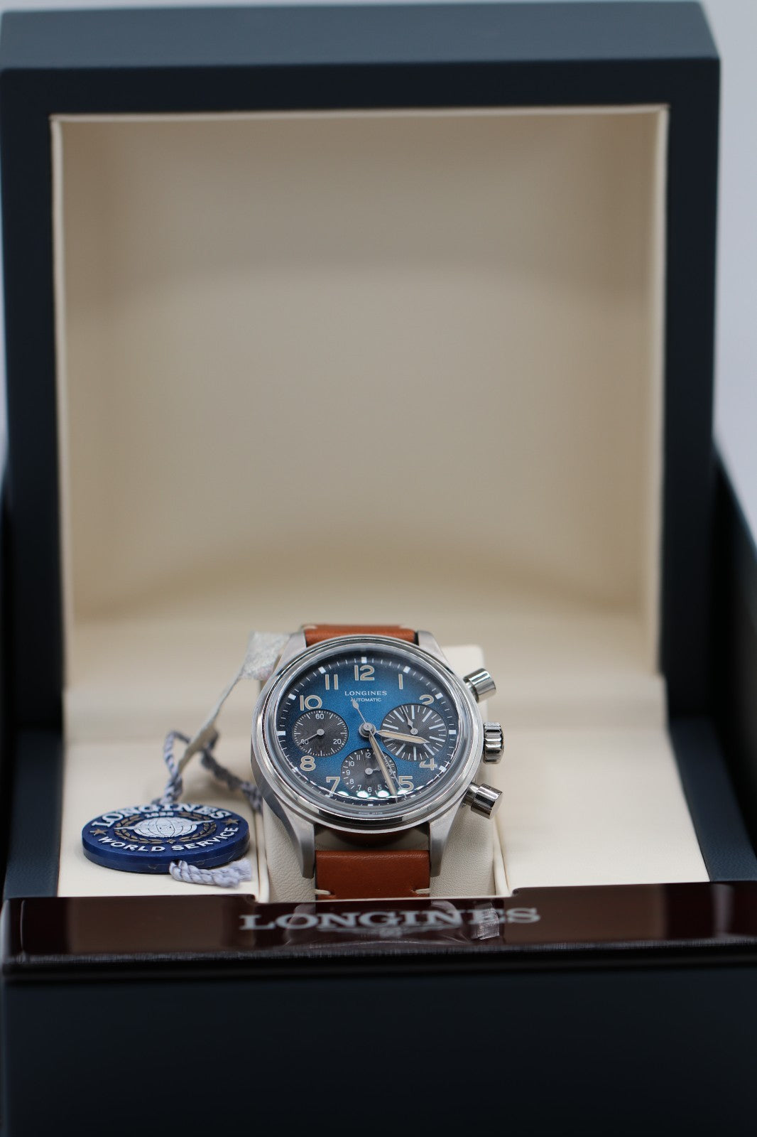 Longines Avigation Bigeye Chronograph Automatic Titanium Men's Watch L28161932