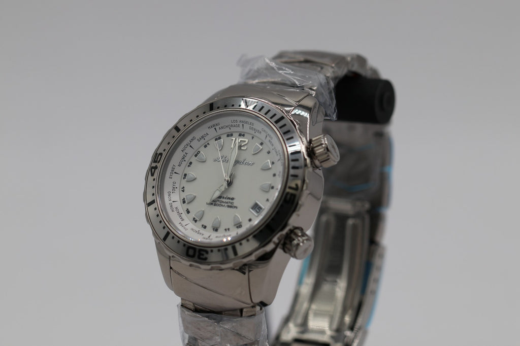 Abingdon Co. Women's Marina Diver's Multifunctional Titanium Bracelet  40mm