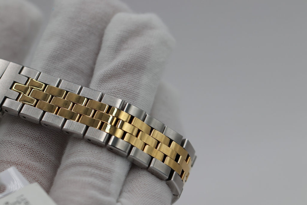 Movado Women's Watch 0607630 Mother of Pearl Diamond Swiss Quartz Two Tone Steel