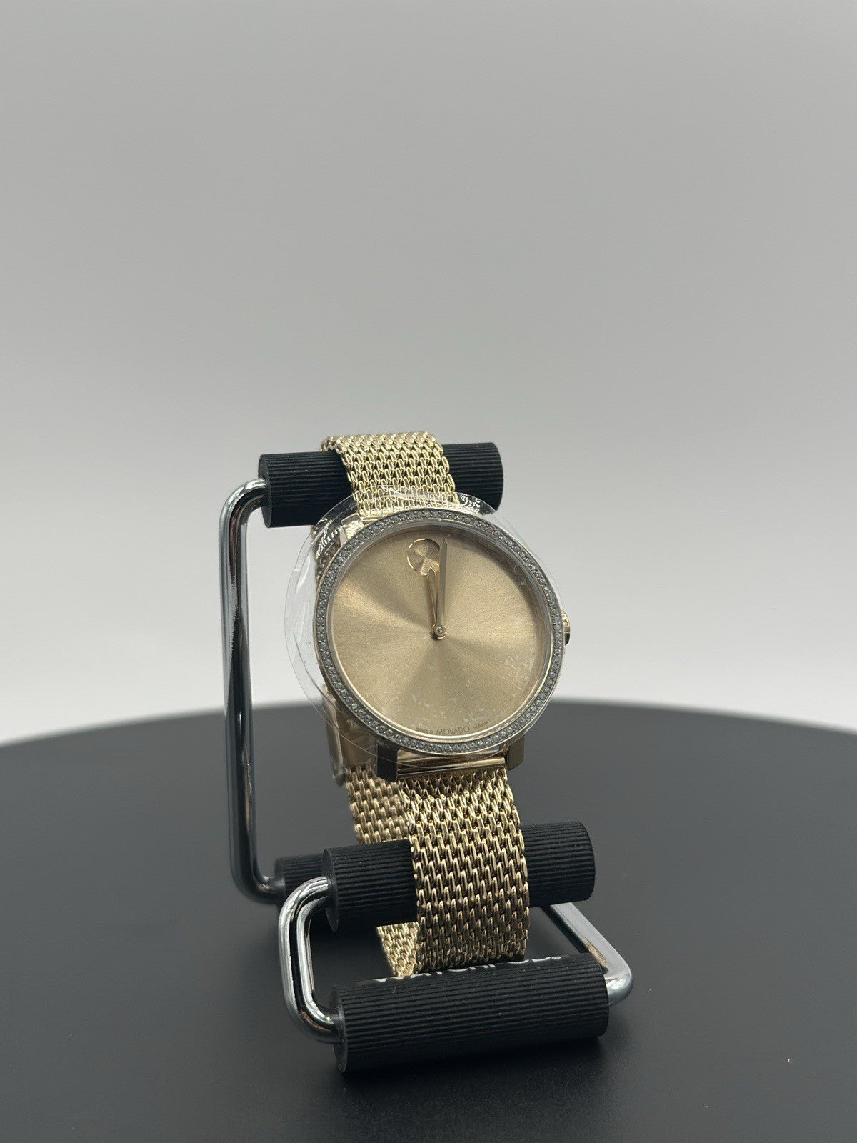 Movado Women's Watch 3600841 Bold Swiss Quartz Gold Dial Stainless Steel 34mm