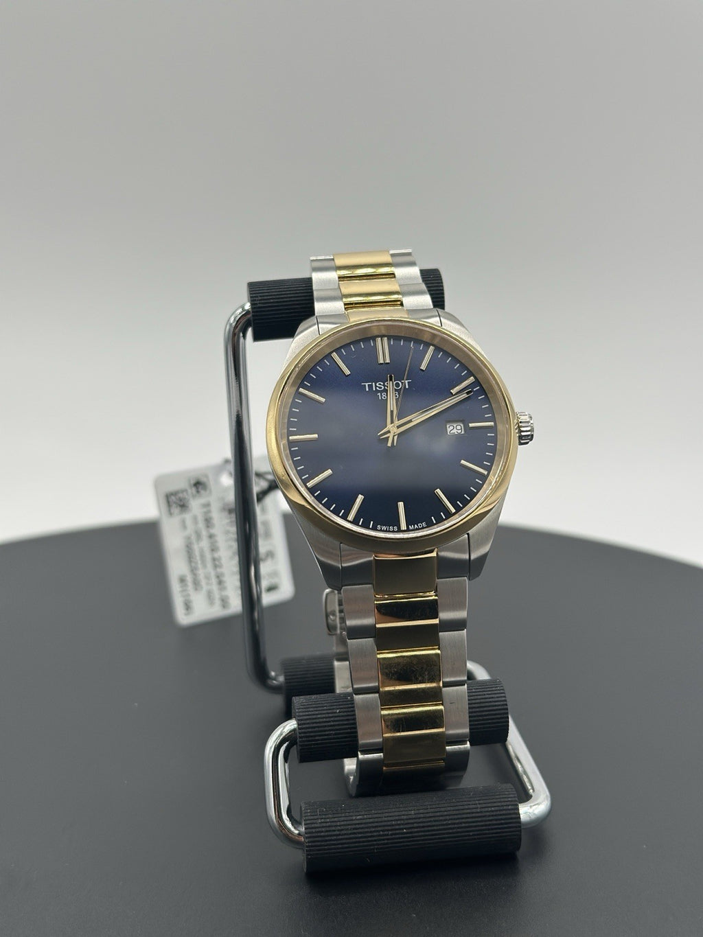 Tissot PR 100 Blue Dial Two-Tone Quartz Men's Watch T1504102204100