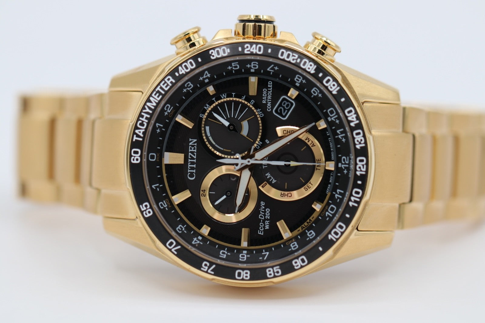 Citizen Eco-Drive PCAT Radio Controlled Chronograph Men's Watch 43mm CB5912-50E