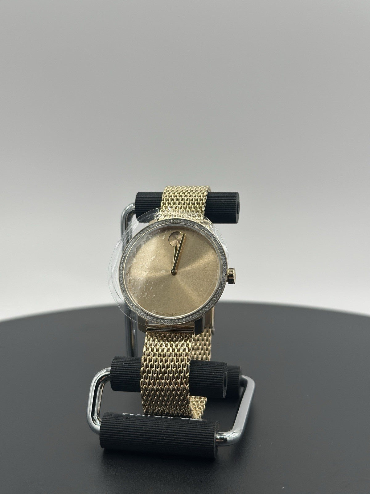 Movado Women's Watch 3600841 Bold Swiss Quartz Gold Dial Stainless Steel 34mm