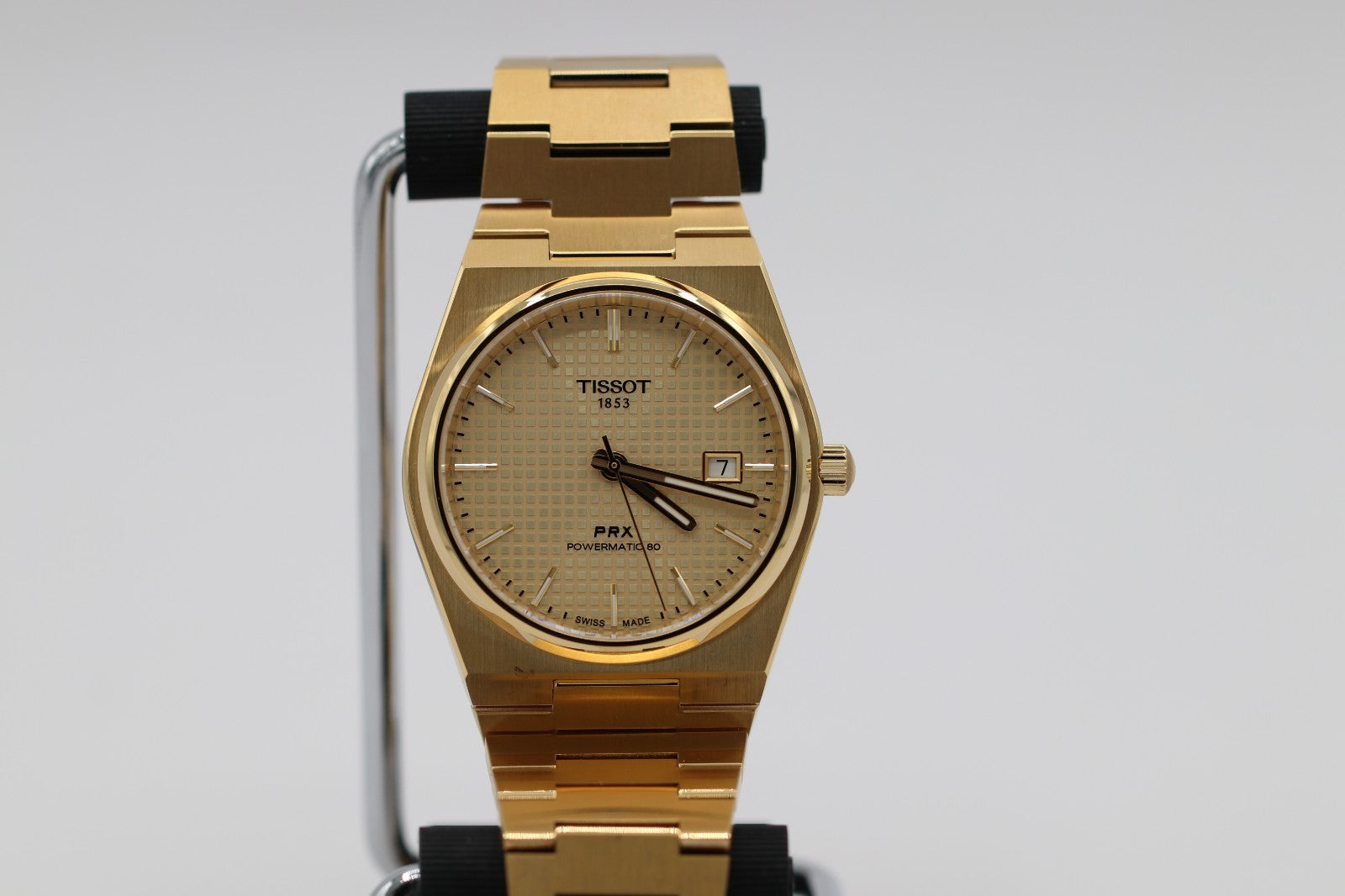 Tissot PRX Powermatic 80 Men's Automatic Champagne Dial Watch T137.407.33.021.00