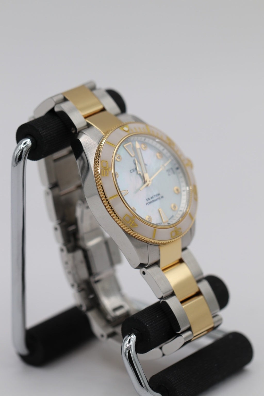 CERTINA Women Analog Automatic Casual Watch Classic Dress Mother of Pearl Dial