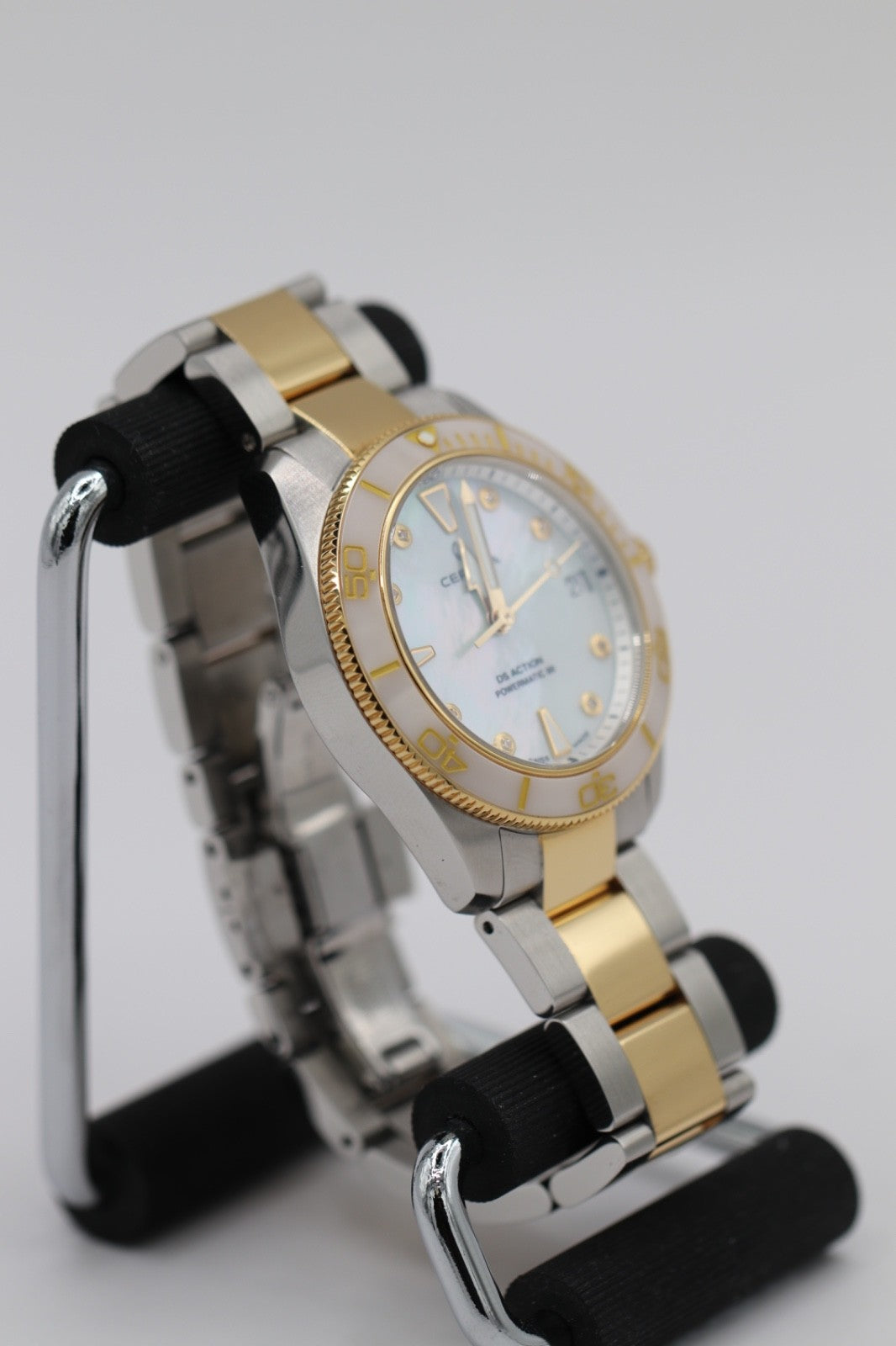 CERTINA Women Analog Automatic Casual Watch Classic Dress Mother of Pearl Dial