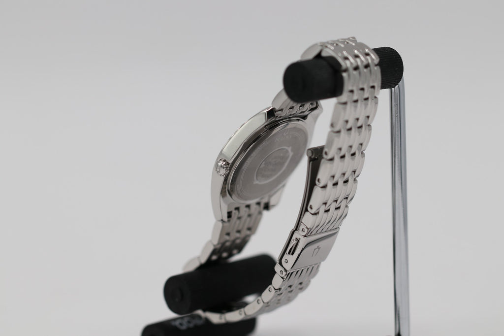 Bulova Classic Crystal Stainless Steel Quartz Ladies Watch 96L317